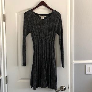 Max Studio Pleated Sweater Dress